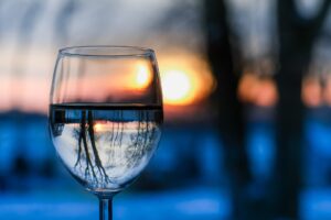 glas water